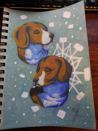 Beagles Portrait